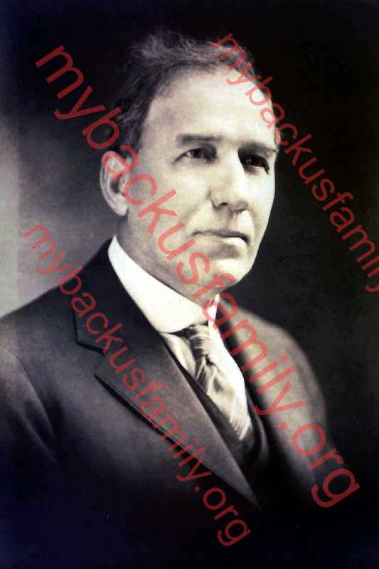 Rev Rufus Grant Backus