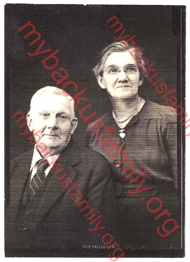 Fred & Bessie Wilcox Ameigh - Great Grandparents 50th Anniversary.