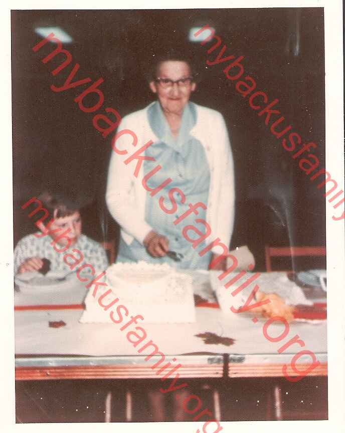 Elsie Amanda Smith Cook - 79th birthday taken in 1976.